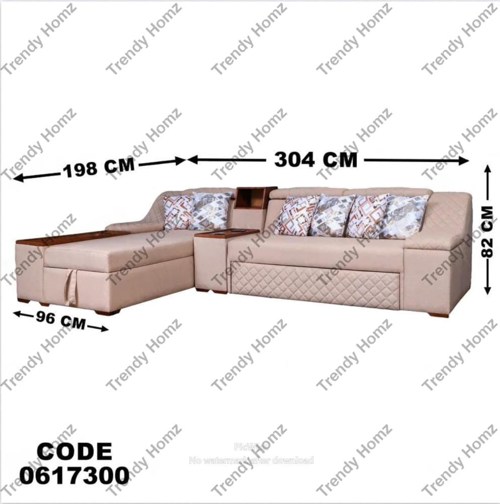 T173 ركنة سرير وسحارة