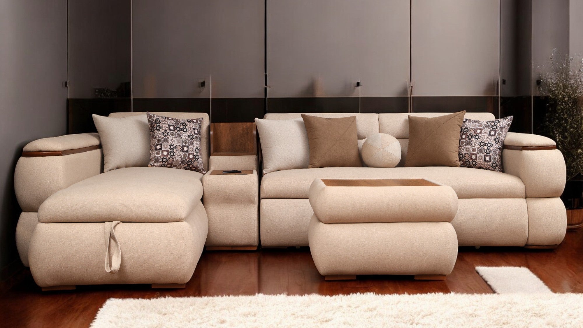 ركنة سرير وسحارة T292