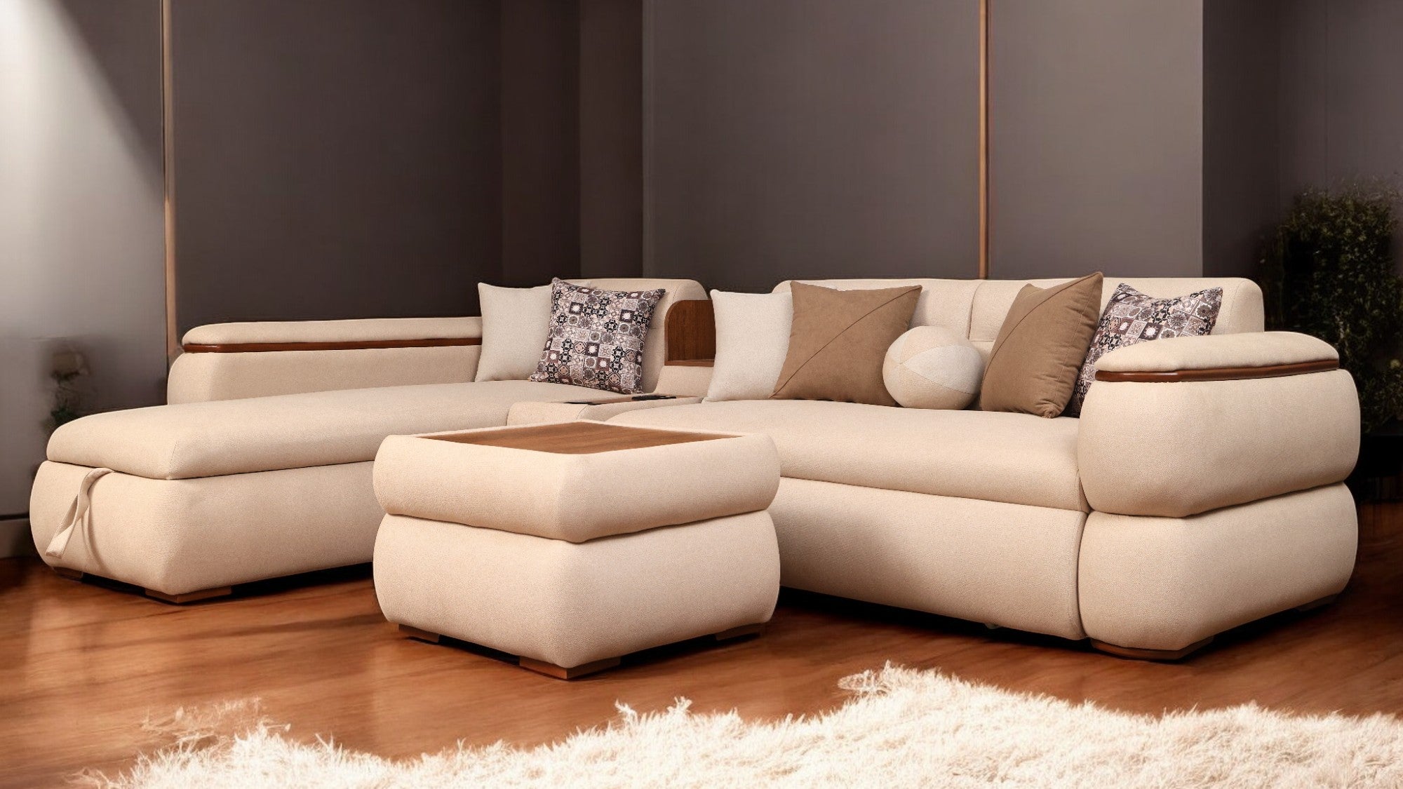 ركنة سرير وسحارة T292