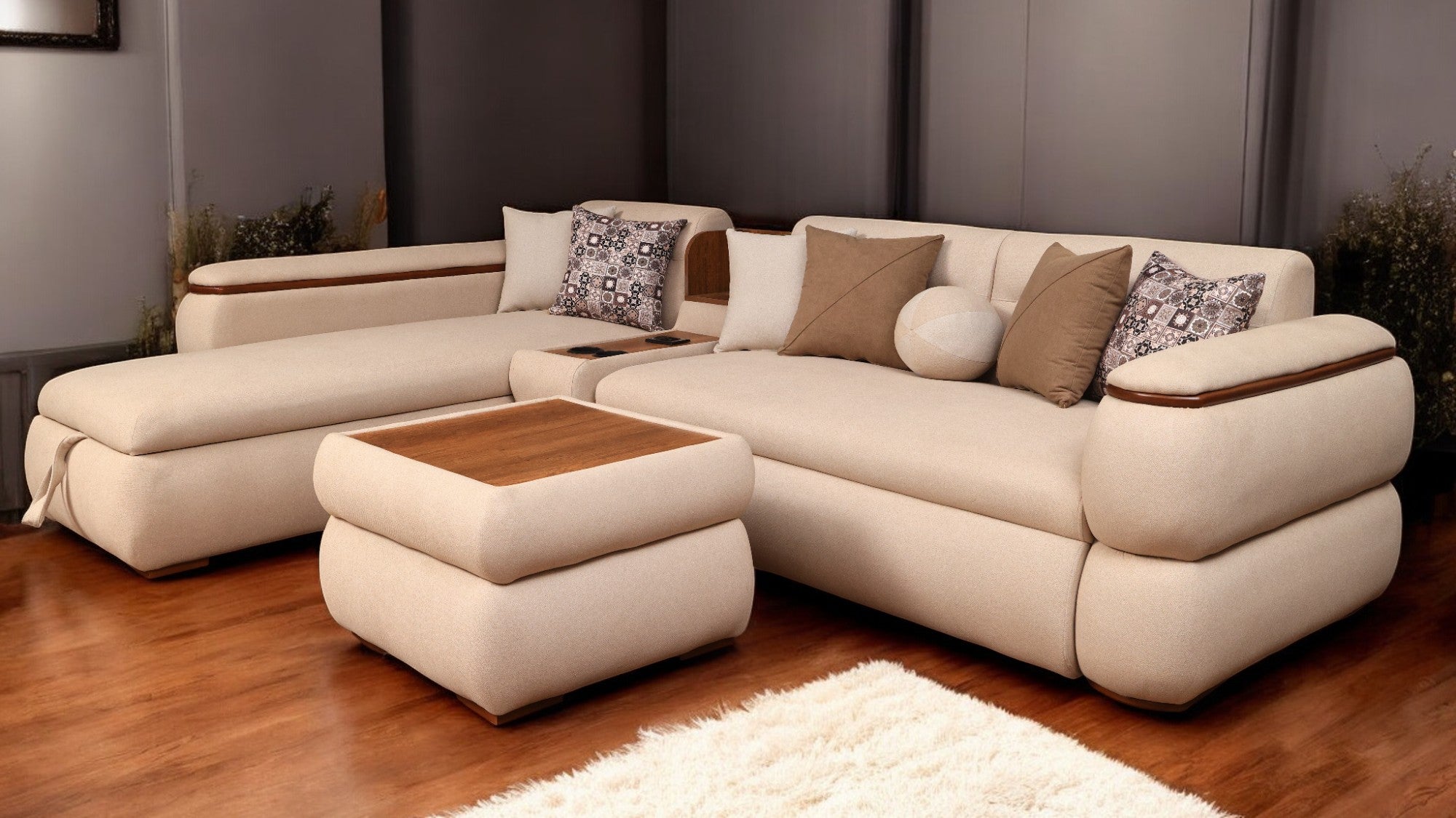 ركنة سرير وسحارة T292