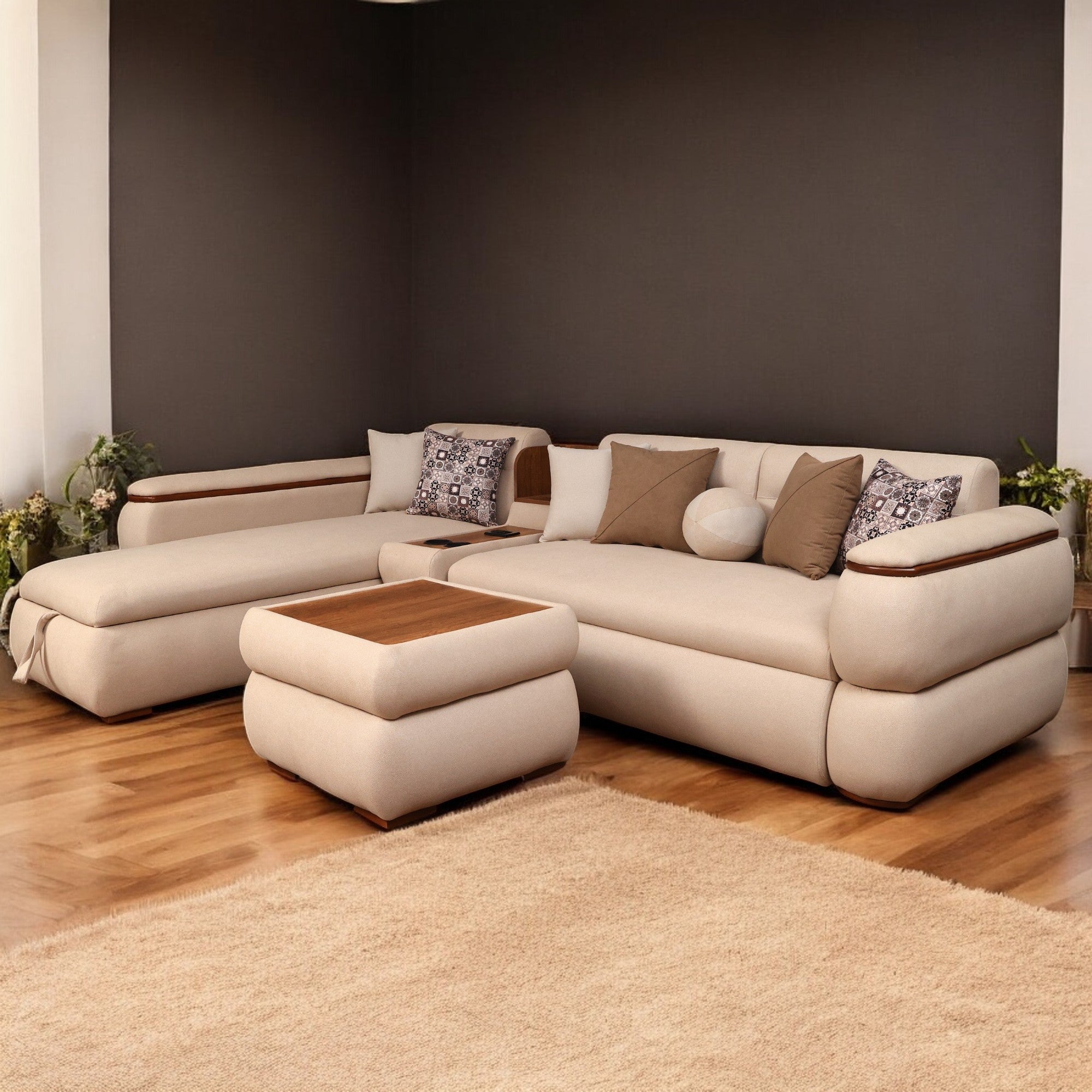 ركنة سرير وسحارة T292