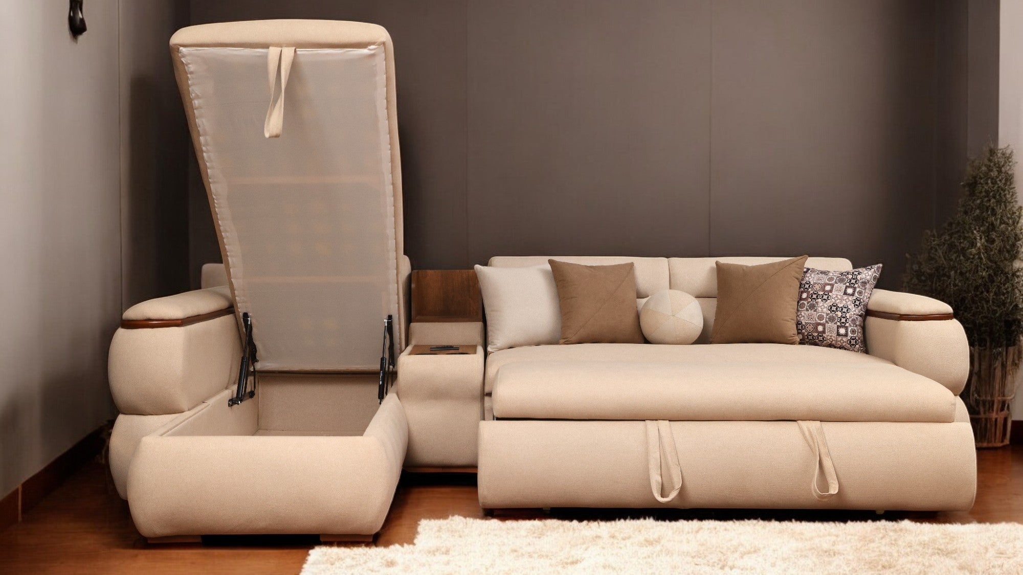 ركنة سرير وسحارة T292