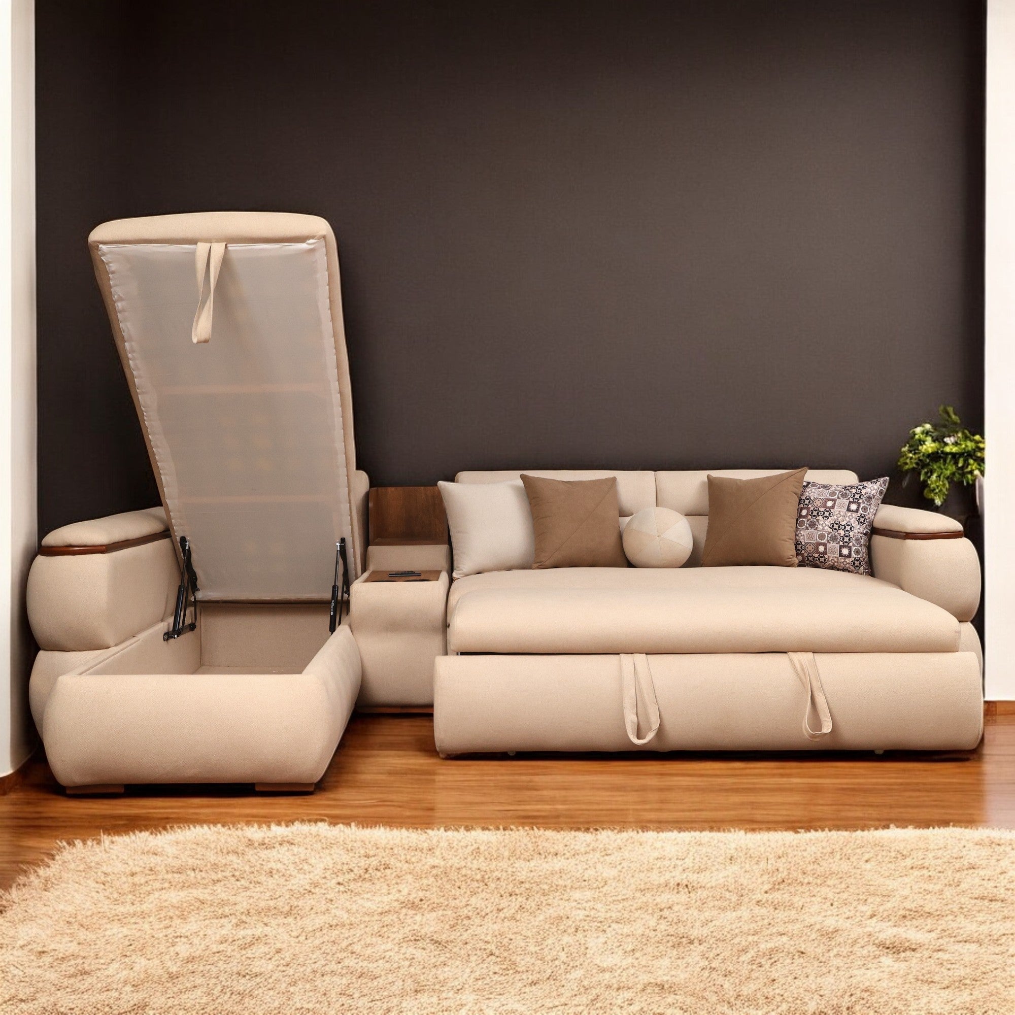 ركنة سرير وسحارة T292