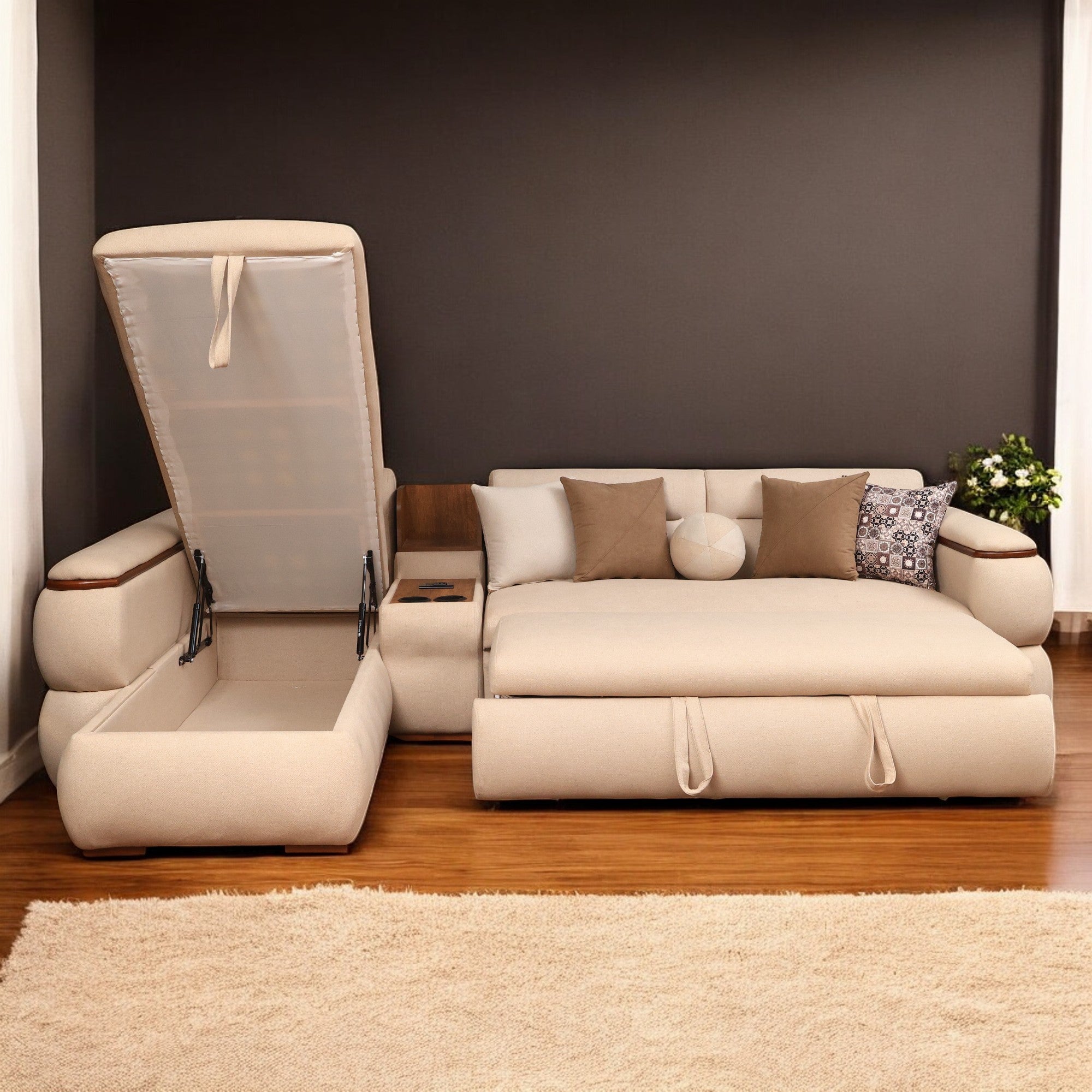 ركنة سرير وسحارة T292