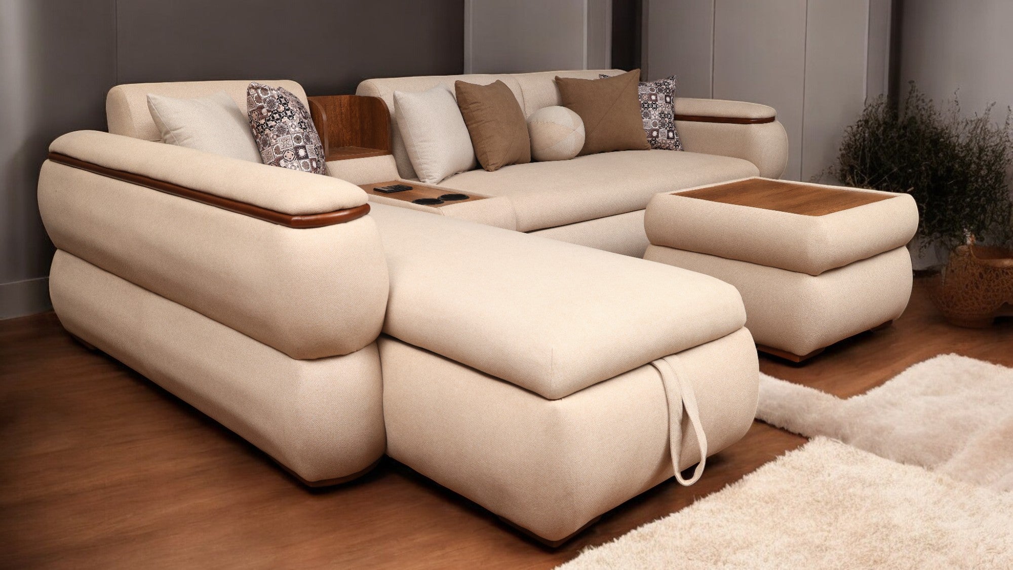 ركنة سرير وسحارة T292