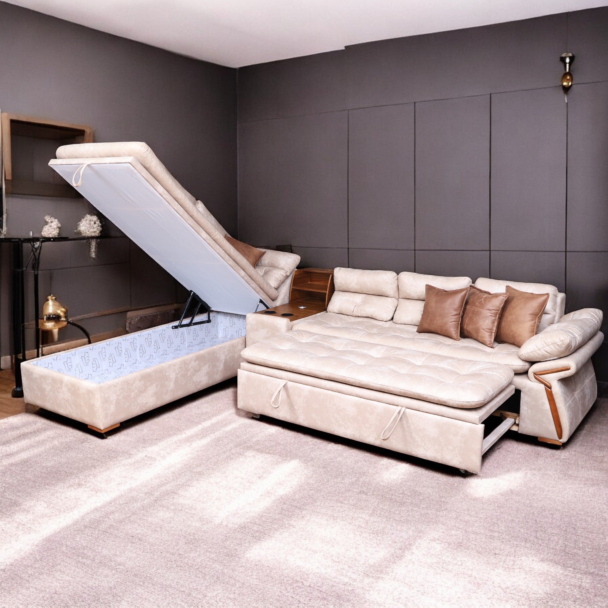 ركنة سرير وسحارة 304