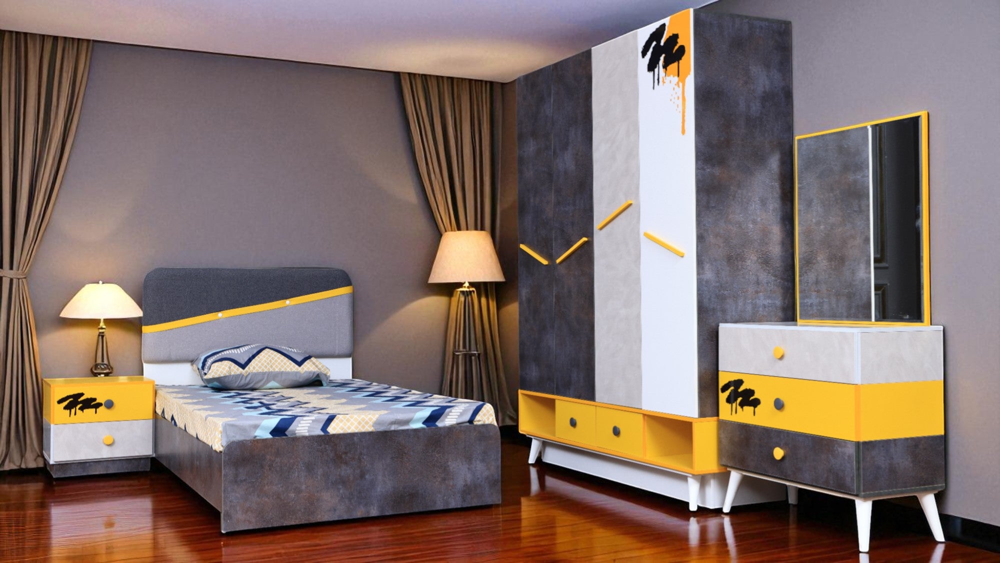 غرفة نوم اطفال 331