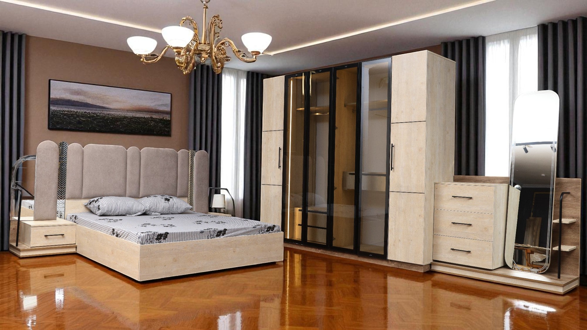 غرفة نوم ماستر 414