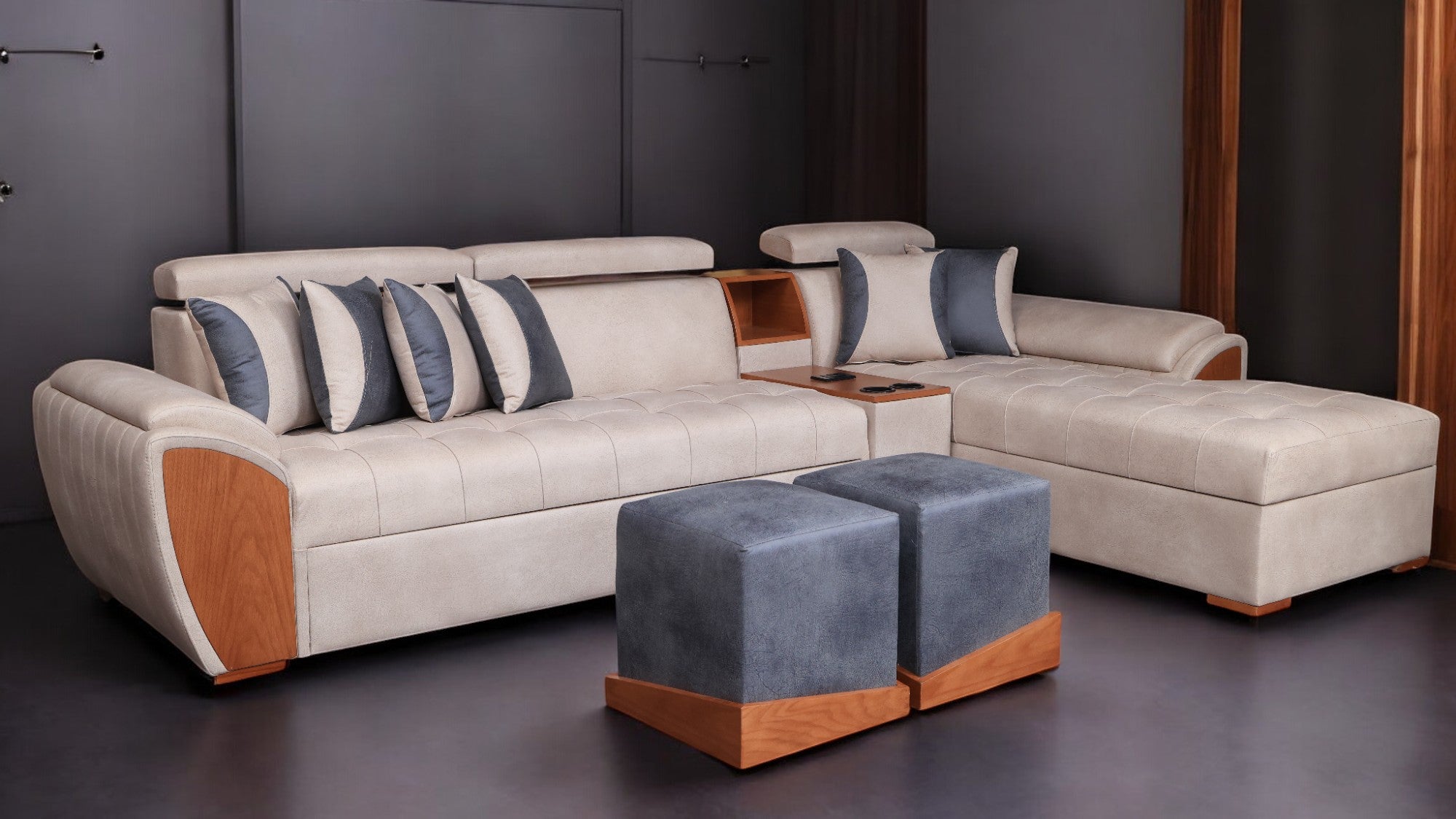 T221 ركنة سرير وسحارة