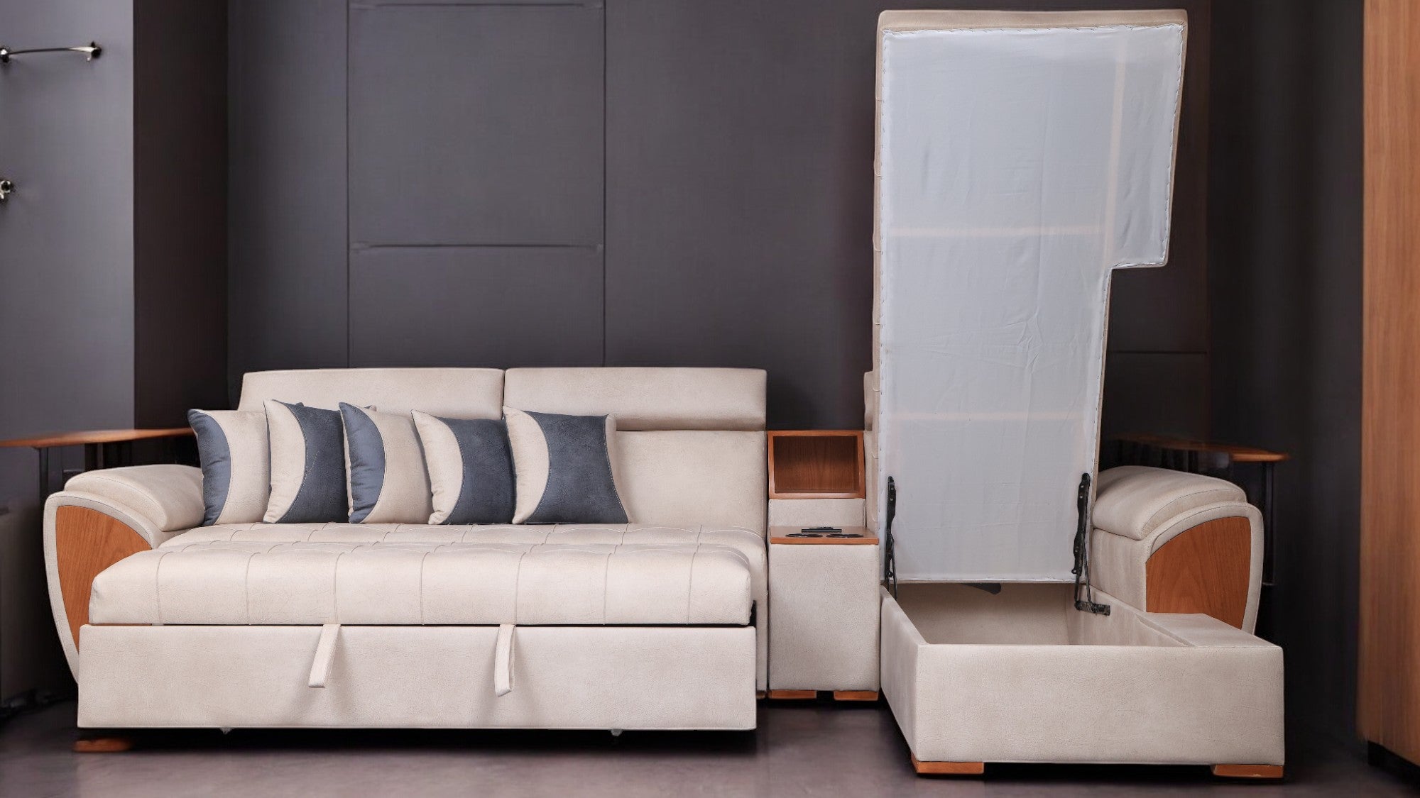 T221 ركنة سرير وسحارة