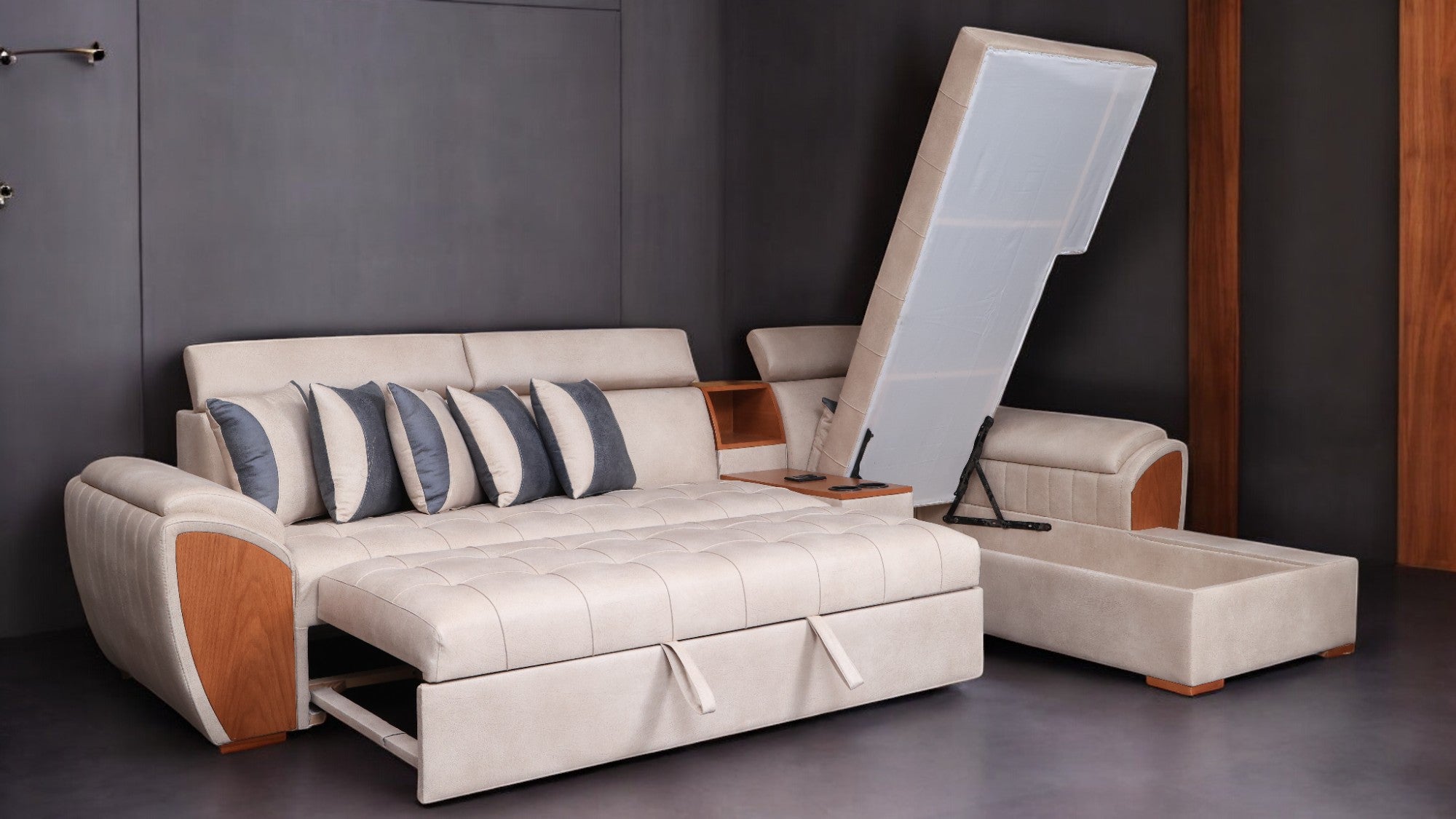 T221 ركنة سرير وسحارة