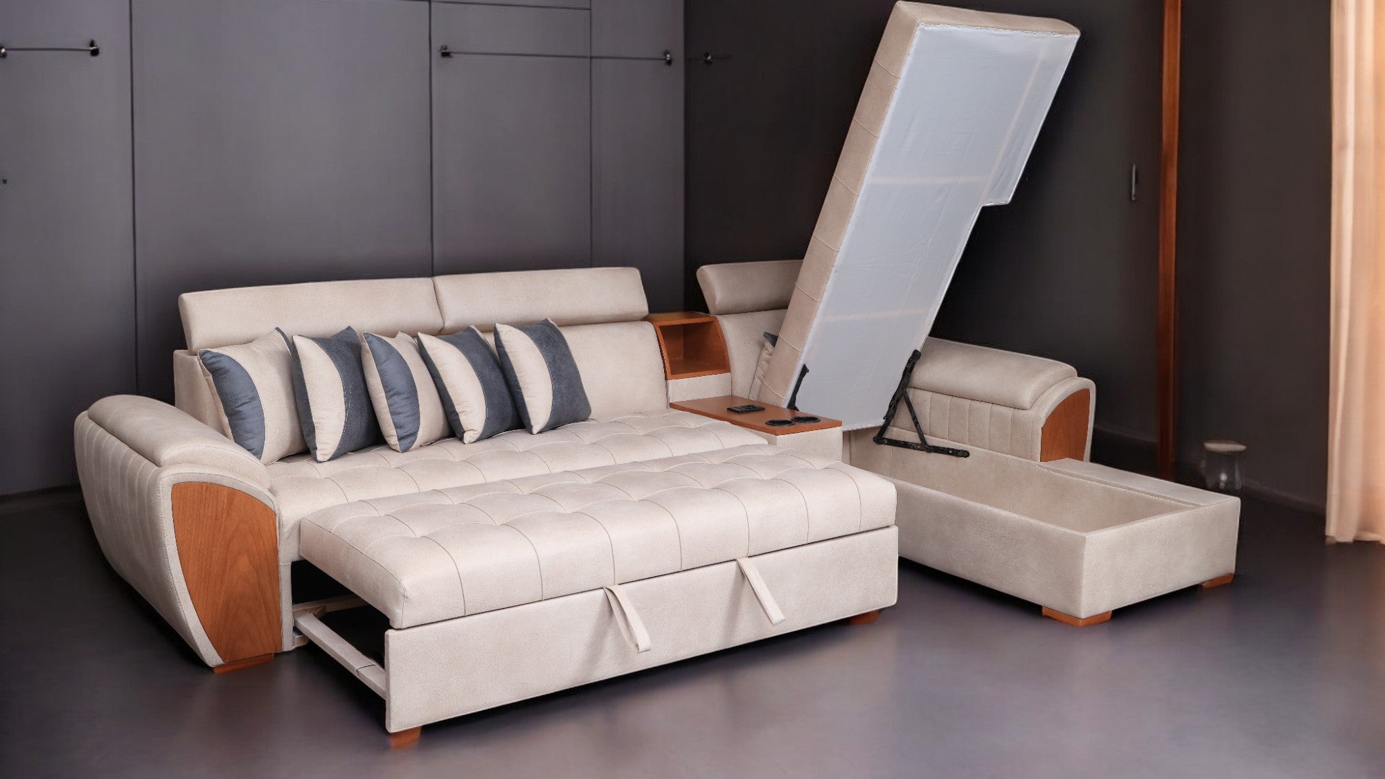 T221 ركنة سرير وسحارة