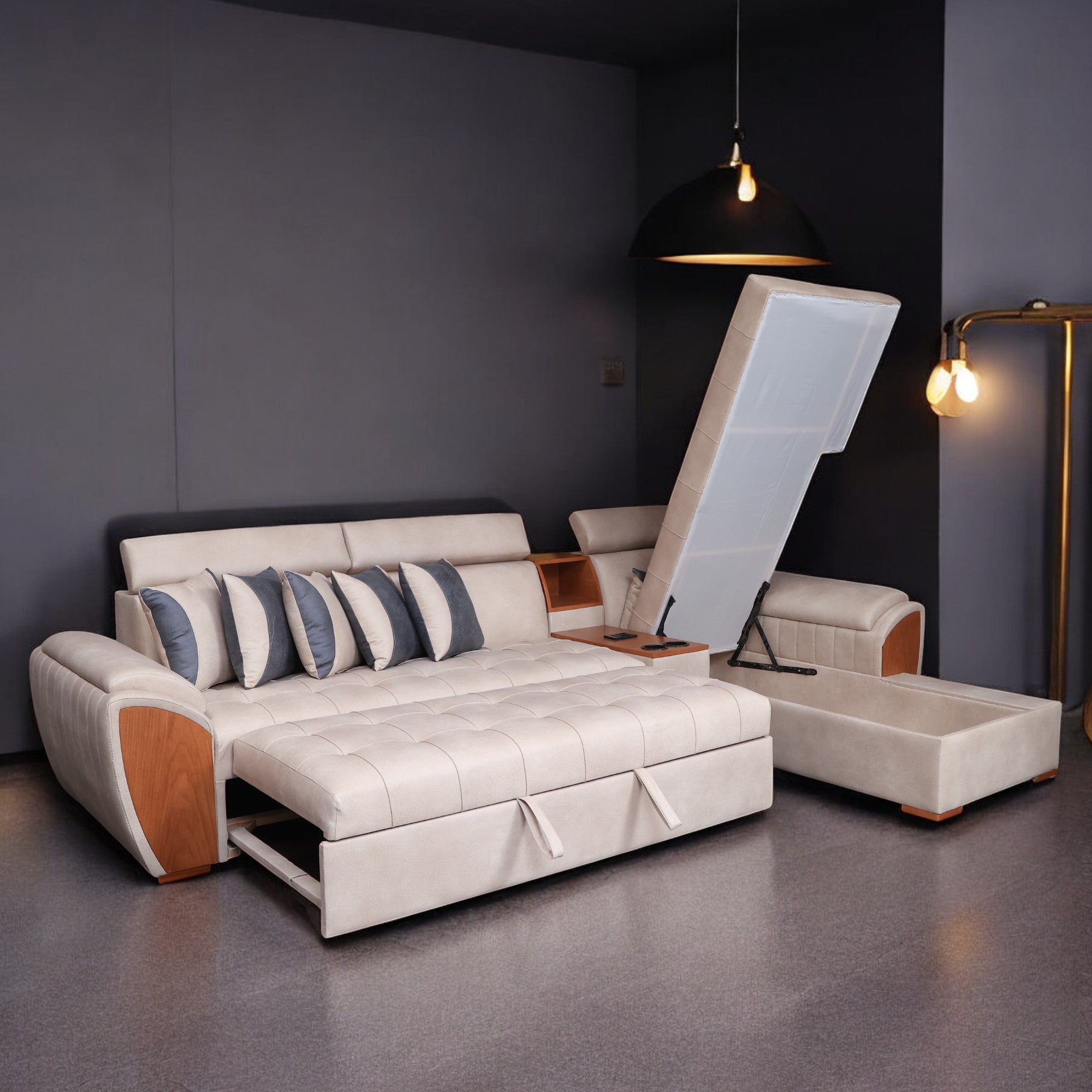 T221 ركنة سرير وسحارة