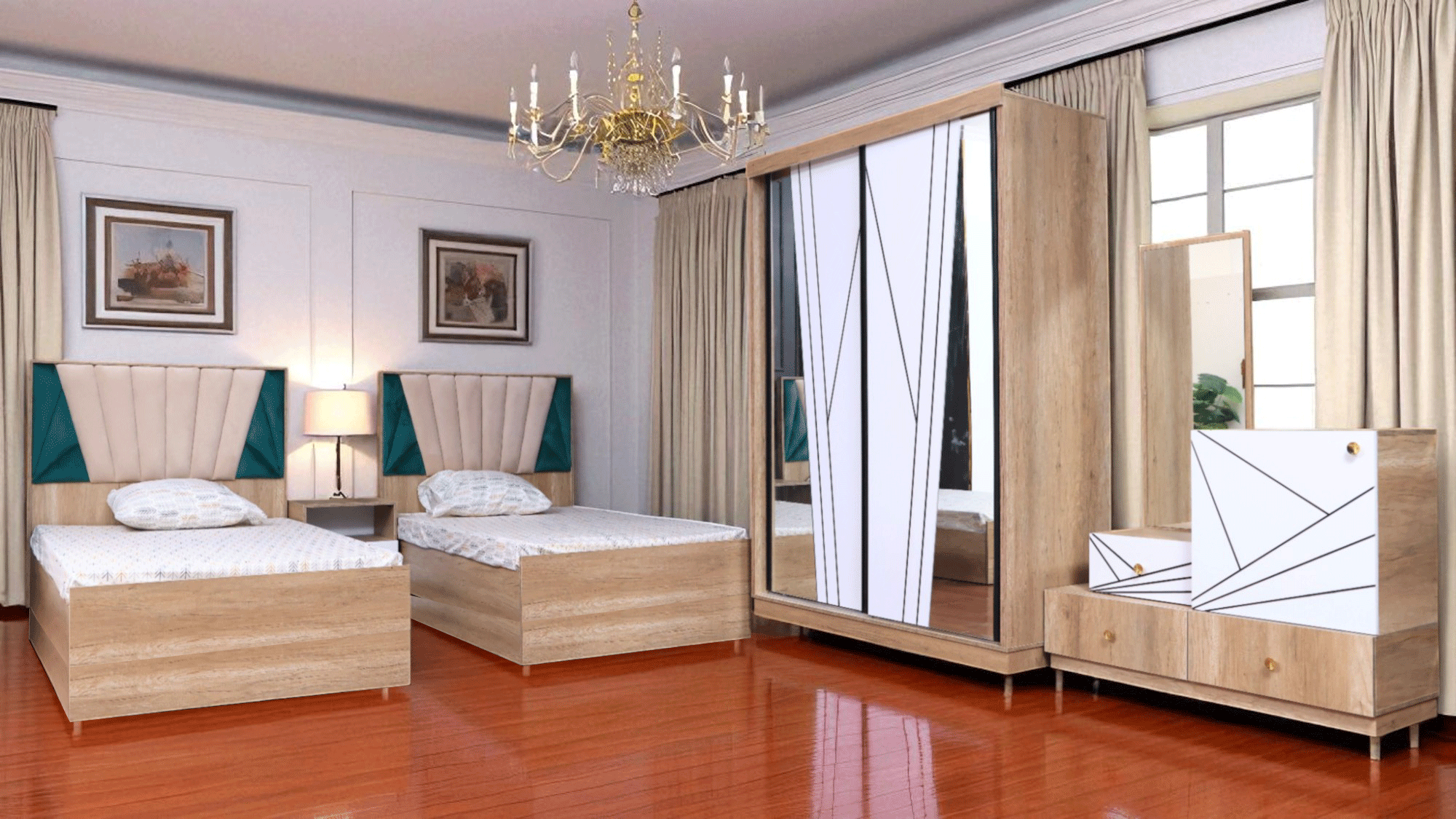 غرفة نوم اطفال 245