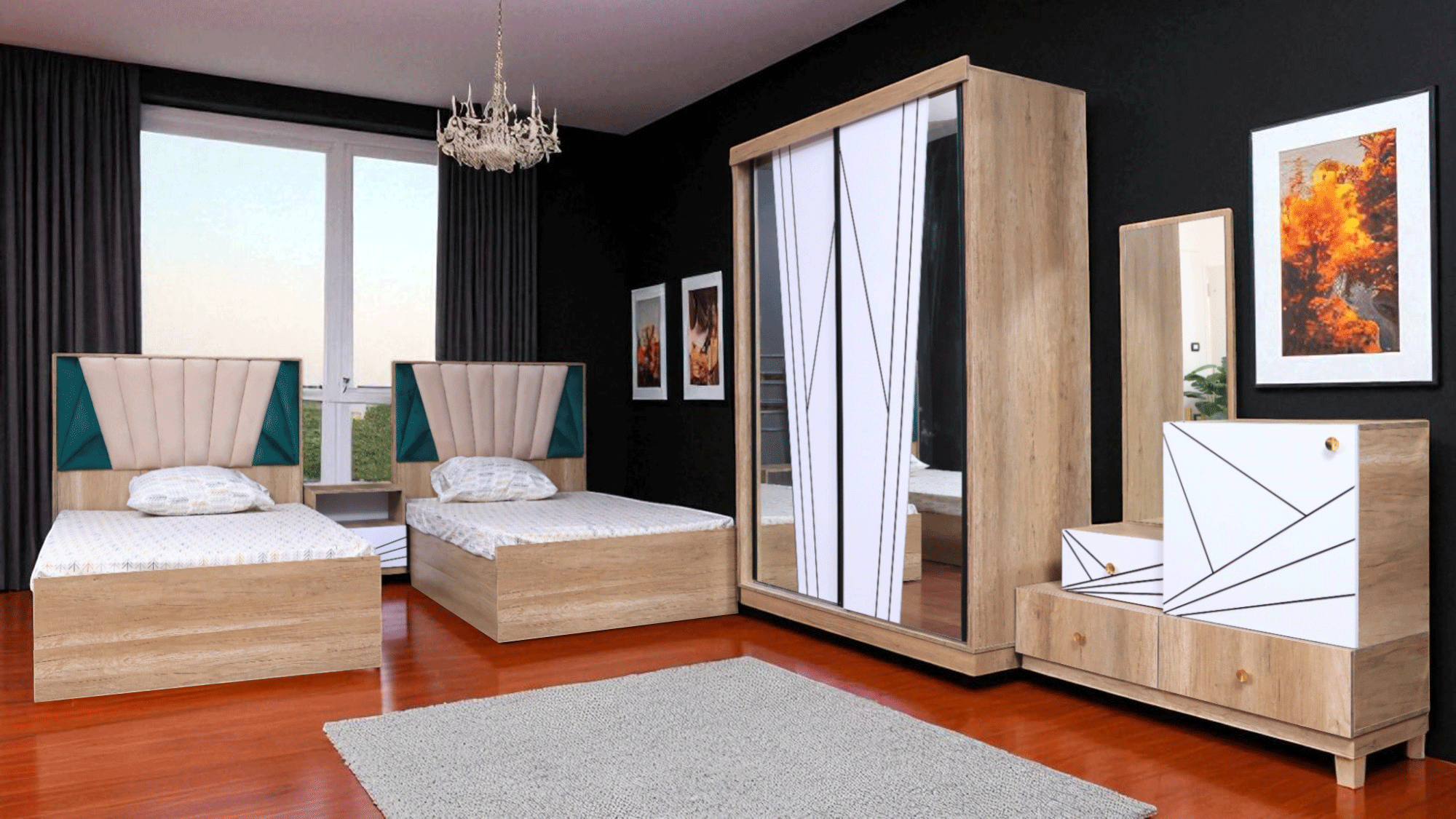 غرفة نوم اطفال 245