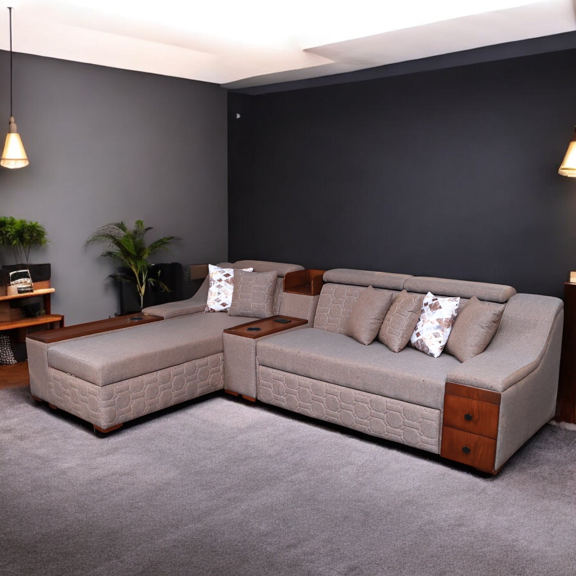 T280 ركنة سرير وسحارة