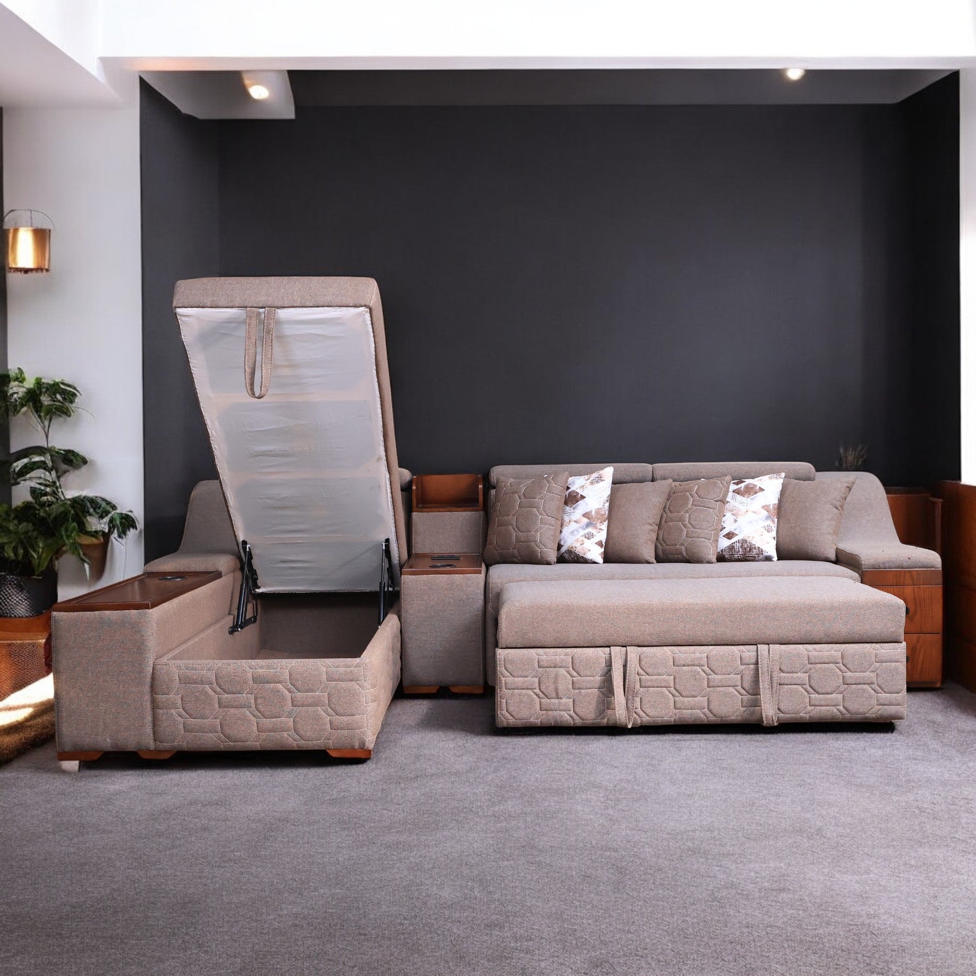 T280 ركنة سرير وسحارة