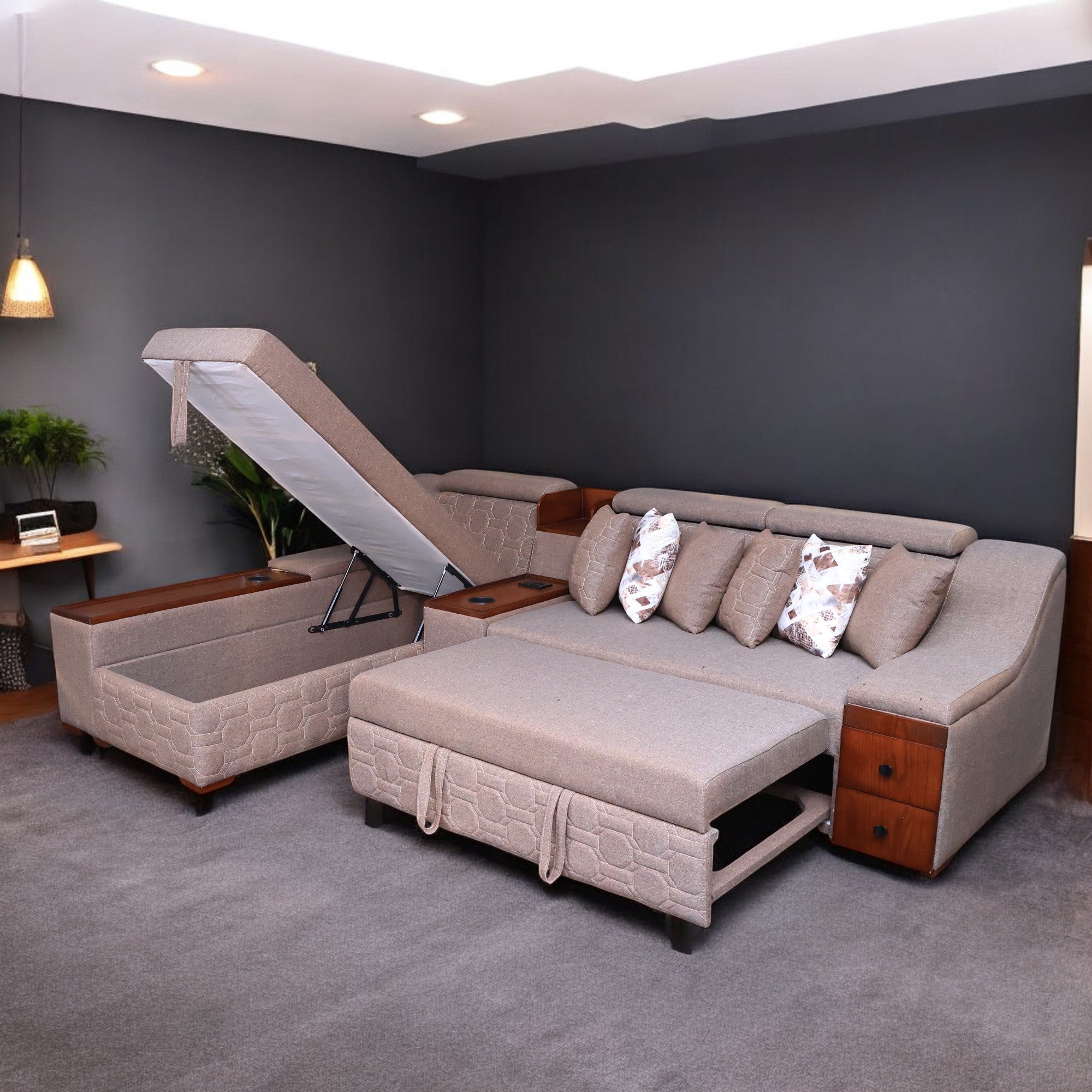 T280 ركنة سرير وسحارة