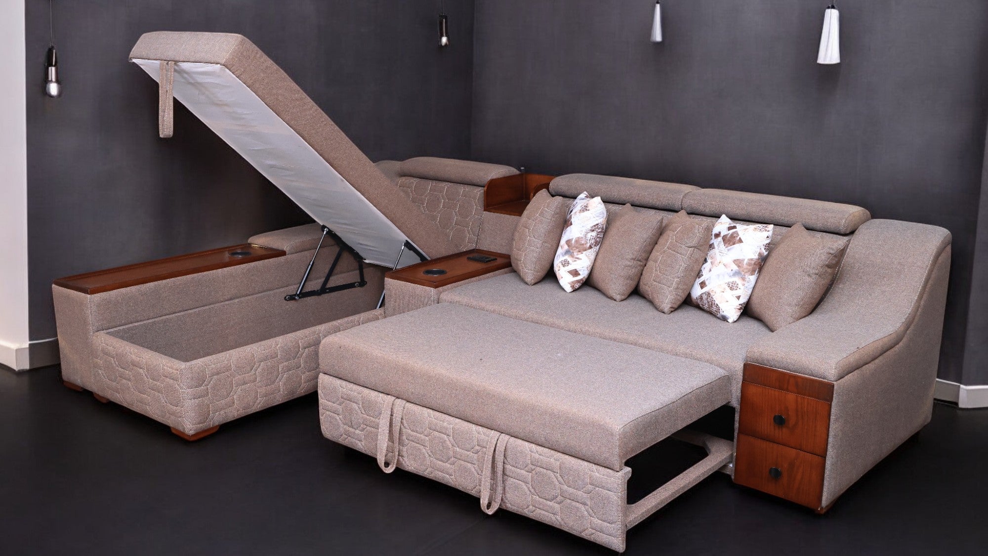 T280 ركنة سرير وسحارة