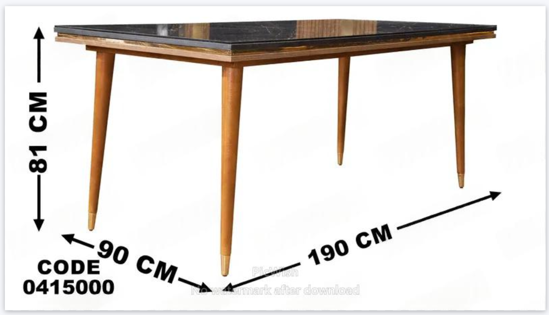 ترابيزة سفرة 150
