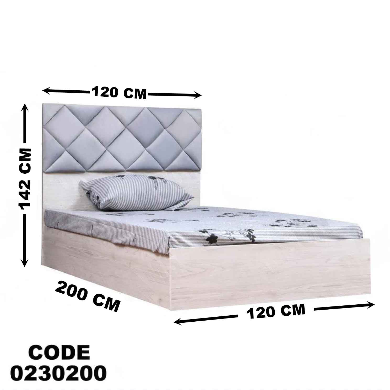 سرير اطفال 302