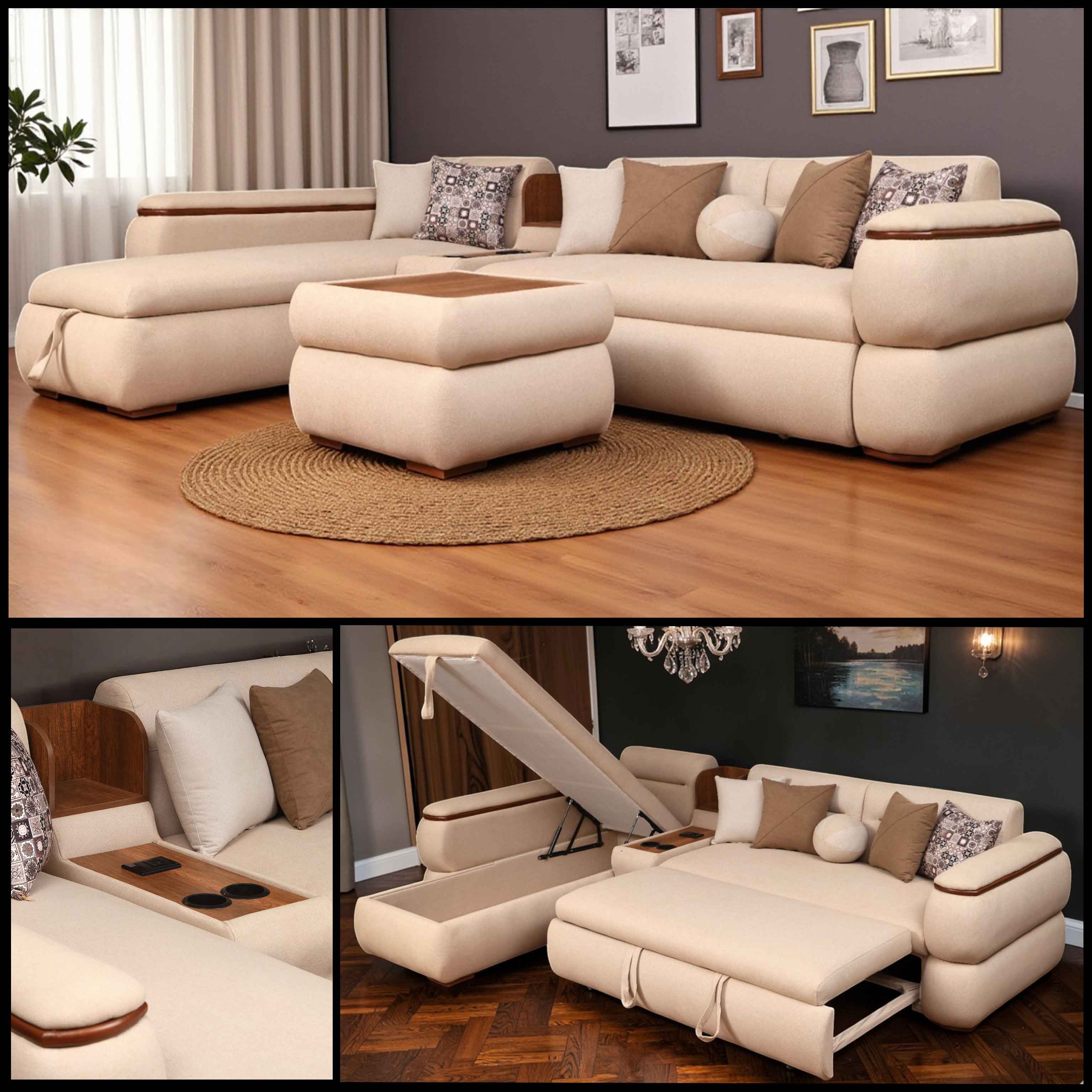 ركنة سرير وسحارة T292