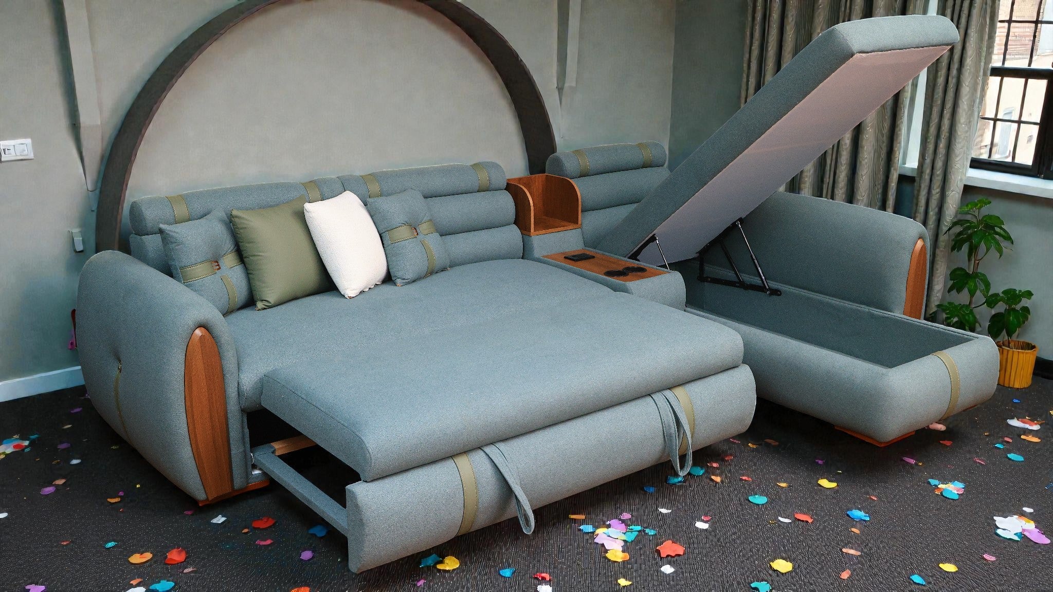 T332 ركنة سرير و سحارة