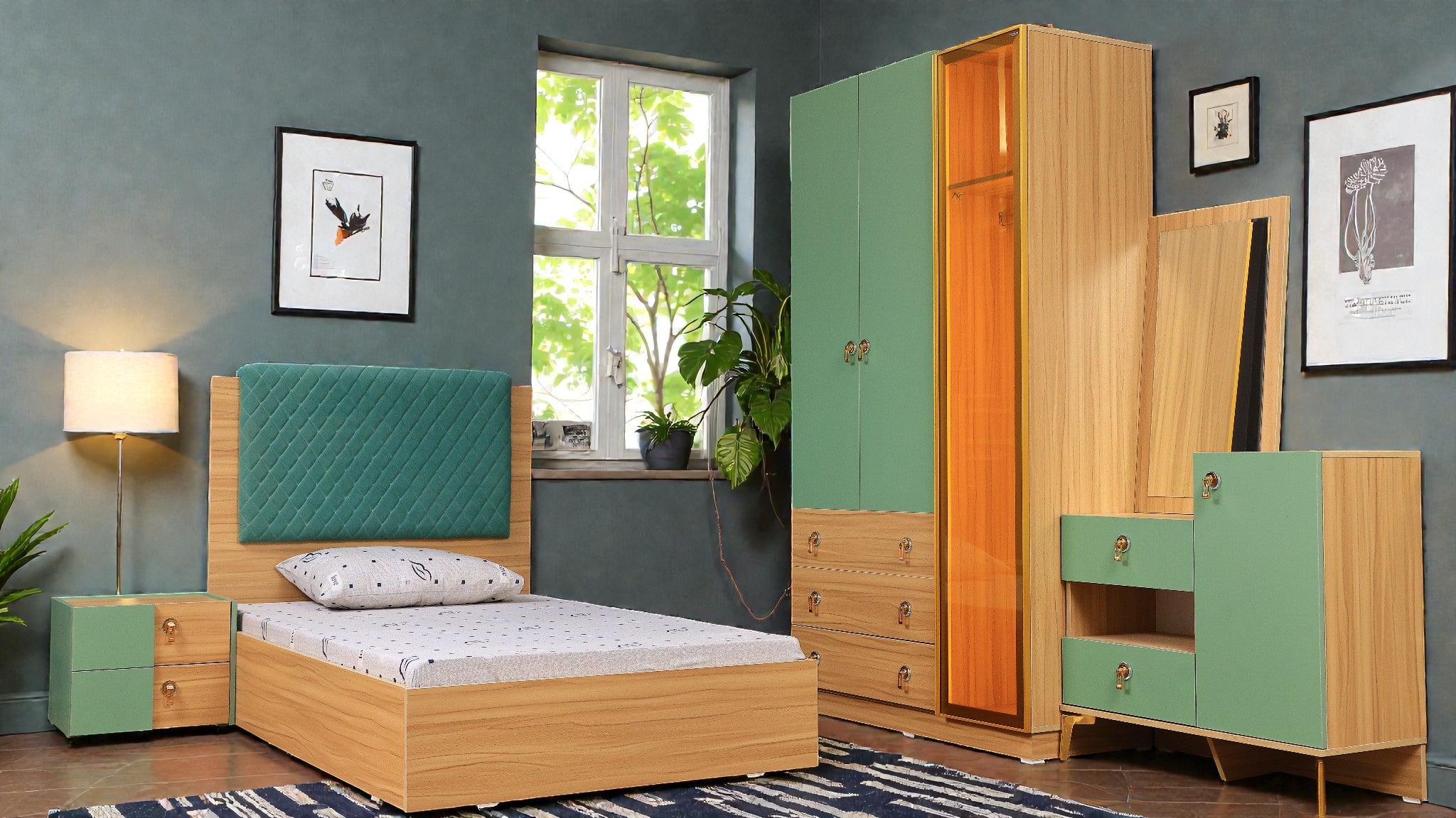 غرفة نوم اطفال 400